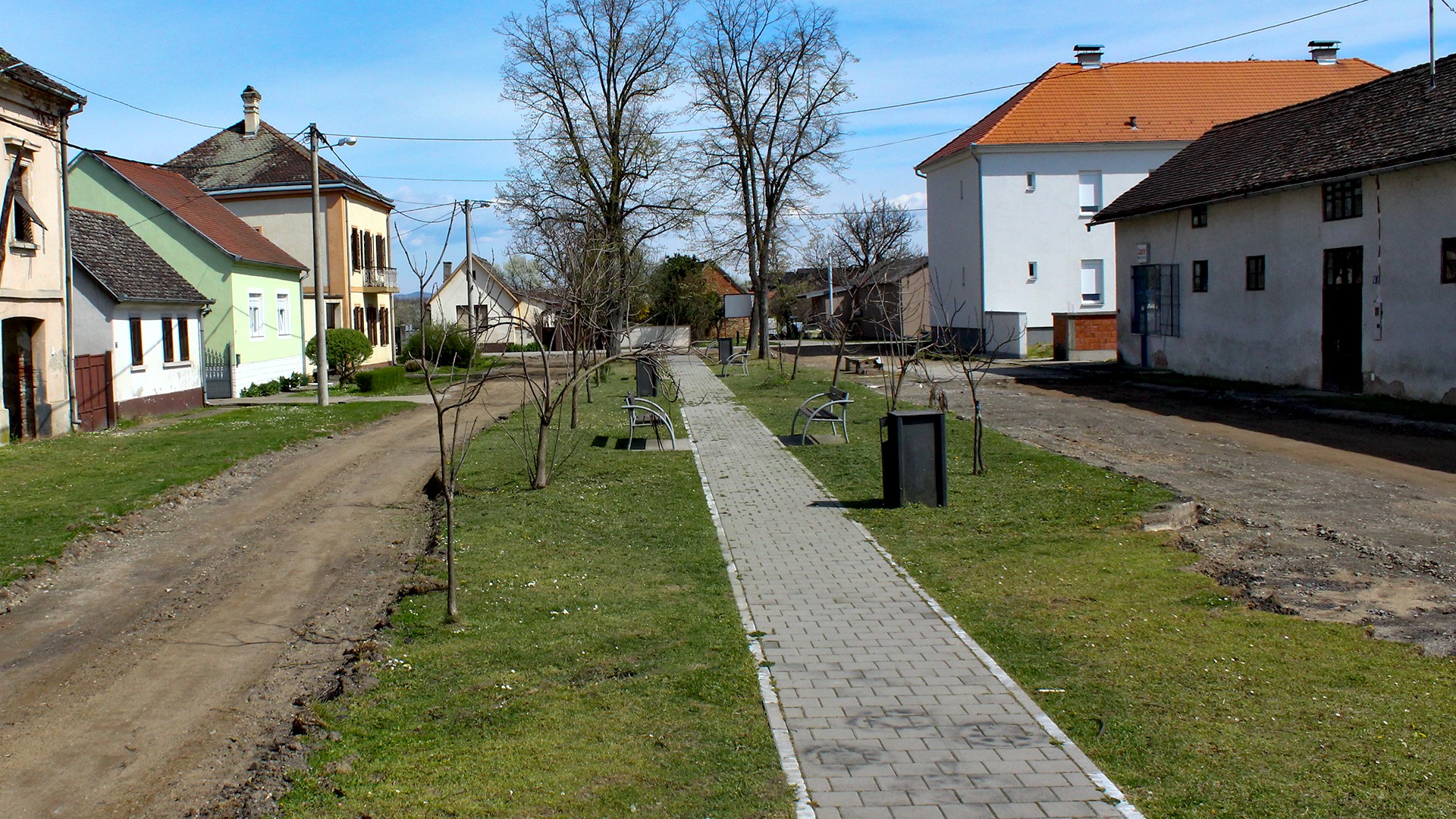 uredenje centra u slavonskom kobasu 2021 2